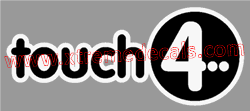 touch 4 Style A decal 2 colour